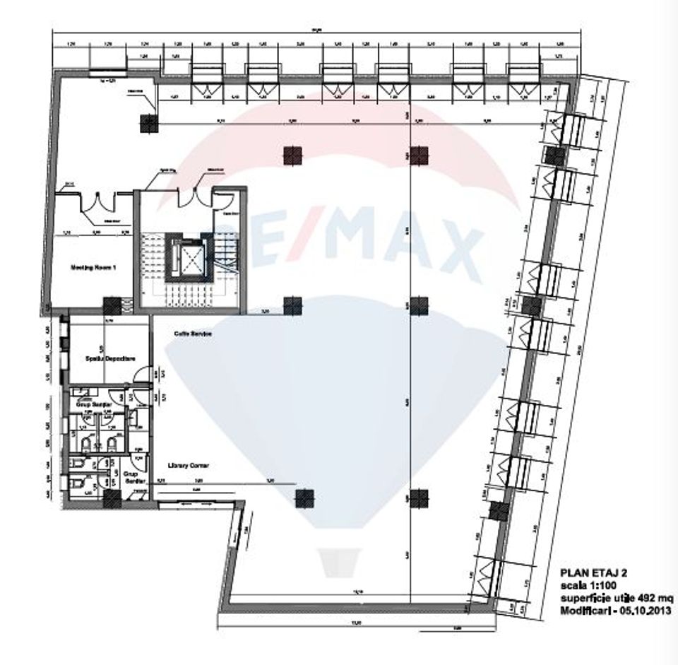 Spațiu de birouri (500 mp) - zona ultracentrala