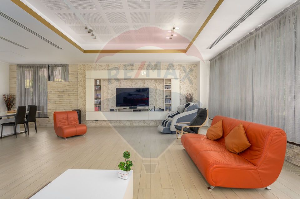 Luxury mediterranean villa | Pipera | Piscina & Foisor |  teren 1000mp