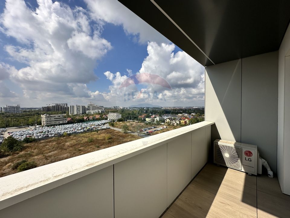 2-room apartment for sale - furnished/equipped in Pipera area