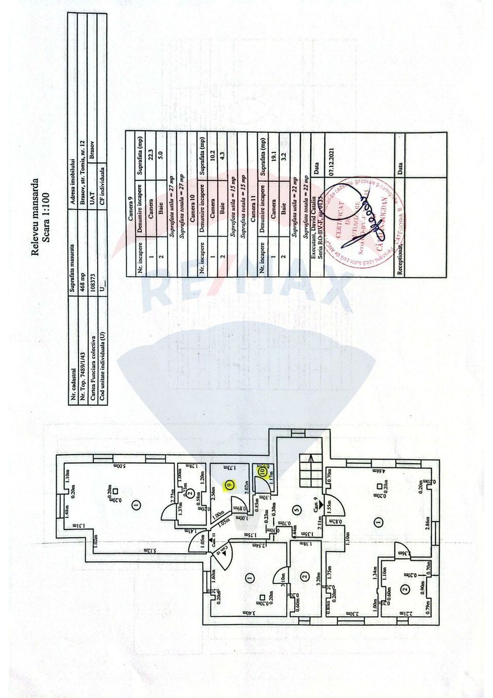 Hotel / Pensiune cu 14 camere/strada Tomis