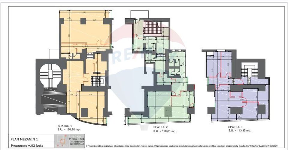 711.47sq.m Commercial Space for rent, Calea Victoriei area