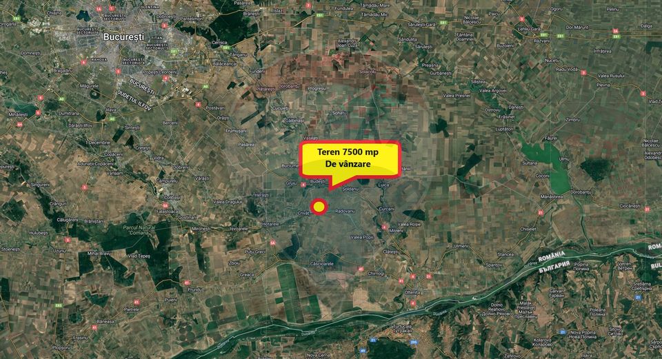 Land 7,500sqm Crivat / Strada Dulciata Ion