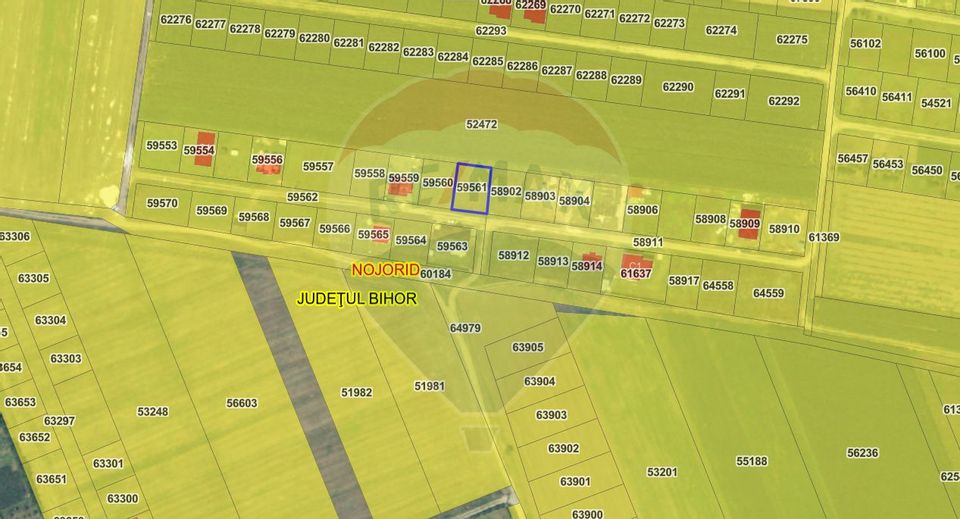 Land 500sqm Livada de Bihor / Strada Orhideelor