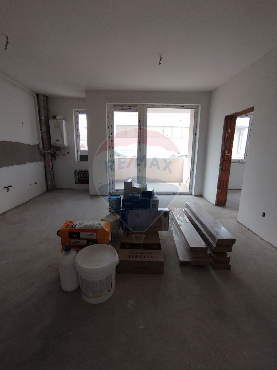 Comision 0 | Apartament cu 2 camere de vânzare semifinisat | Bloc 2025