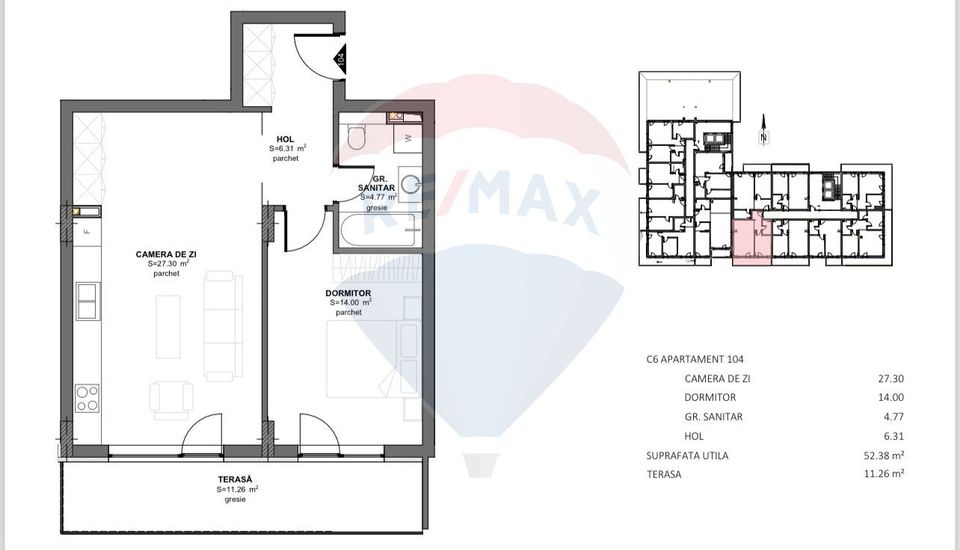 2 room Apartment for sale