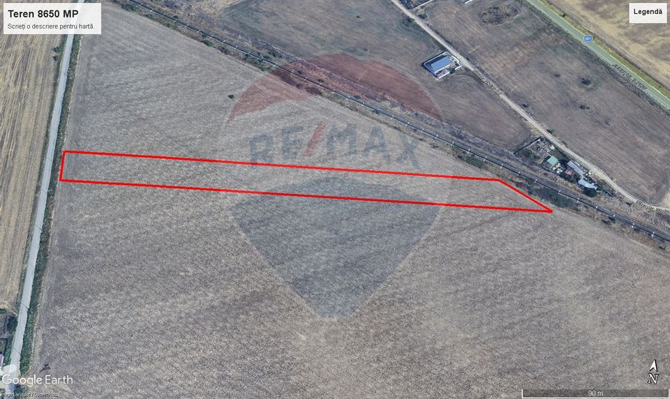Land 8,650sqm Cernica / Strada Nicolae Iorga