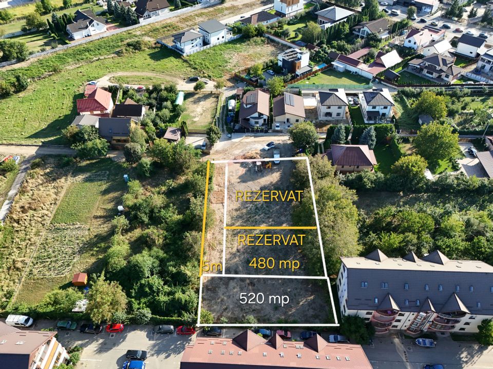 Land 520sqm Bacau / Strada Lunca Bistritei