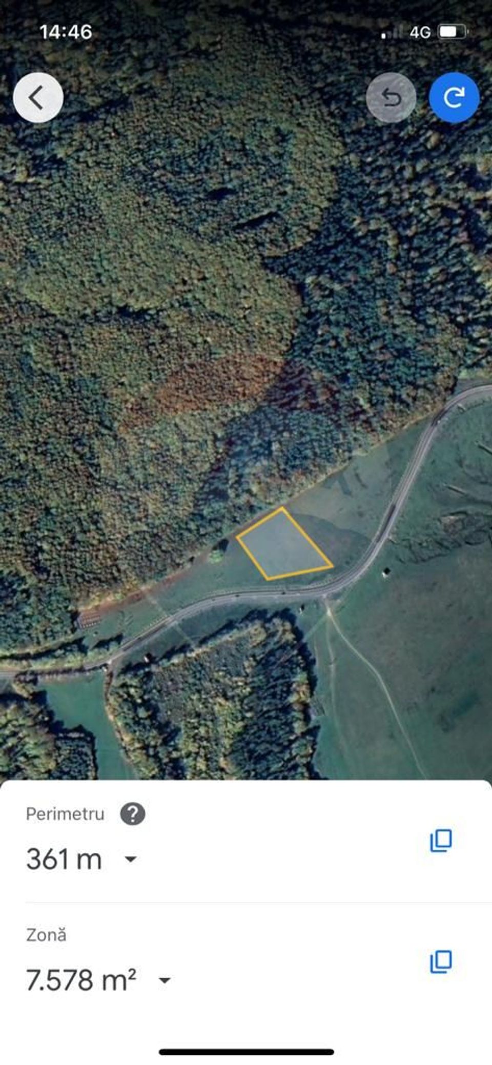 Teren Ilisesti  7000mp extravilan/ DN 17, Suceava