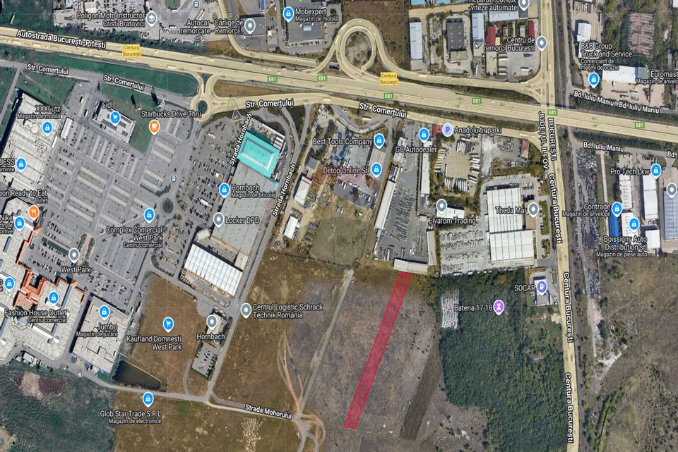 Land for sale, near A1, 5000 sqm, investment opportunity