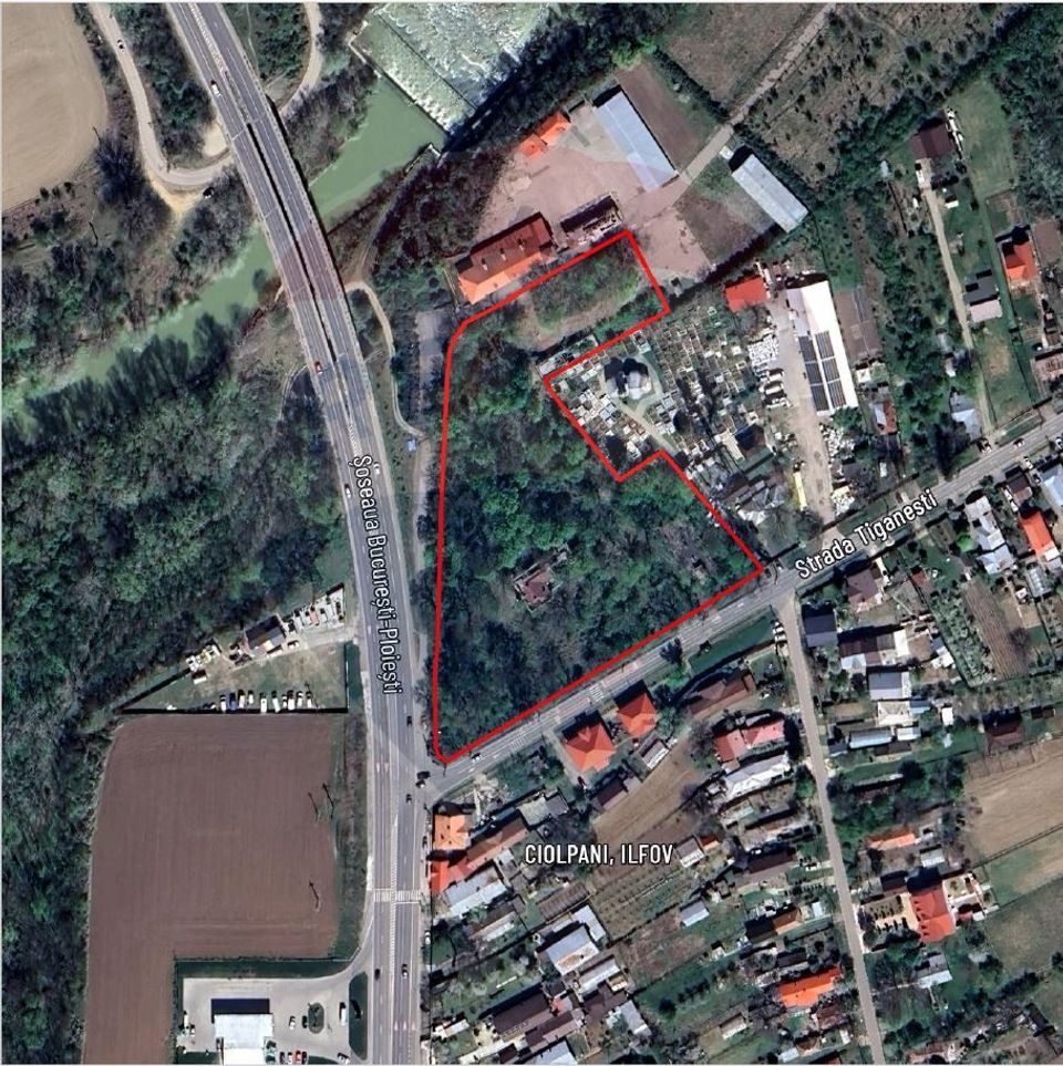 Land 14,165sqm Ciolpani / Soseaua DN1