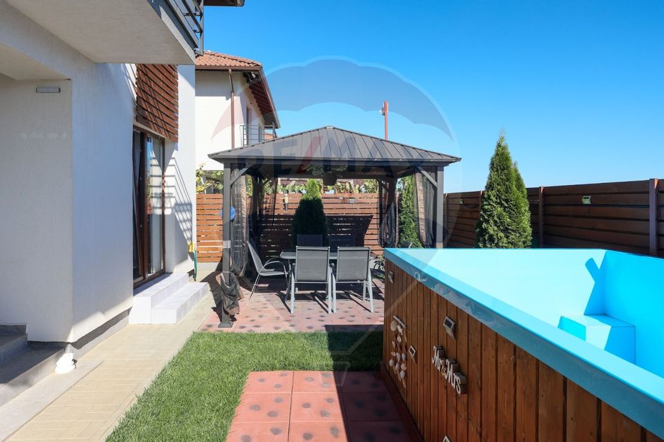 Vila mobilata modern, piscina, zona de interes Ghimbav!