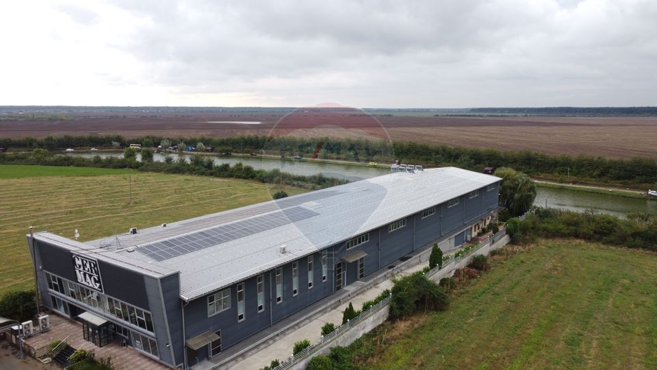 Spațiu industrial, hala, depozit logistic showroom si birouri premium