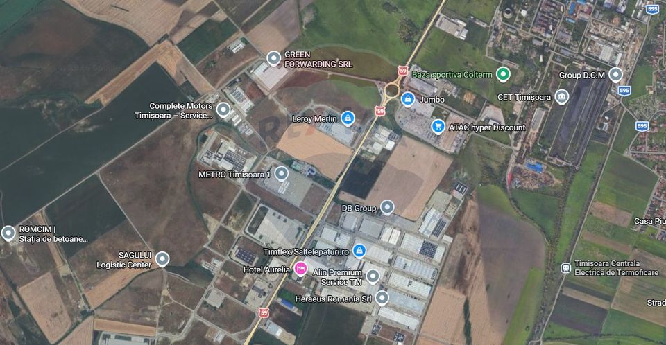 Teren parcelat 27.299mp Timisoara / Zona Sagului