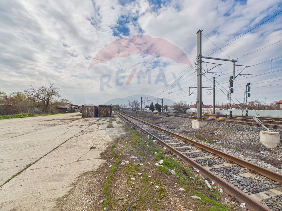 Industrial space for sale 7950sqm Lehliu Railway Station access DN3+A2