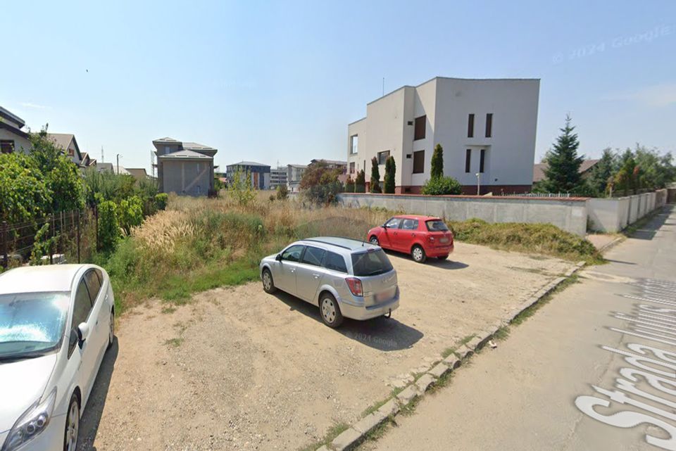 Land for sale, 1037sqm, opening 24 ml, near Uverturii Blvd.