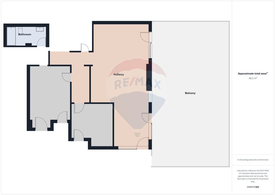 3 room Apartment for sale, Nord area
