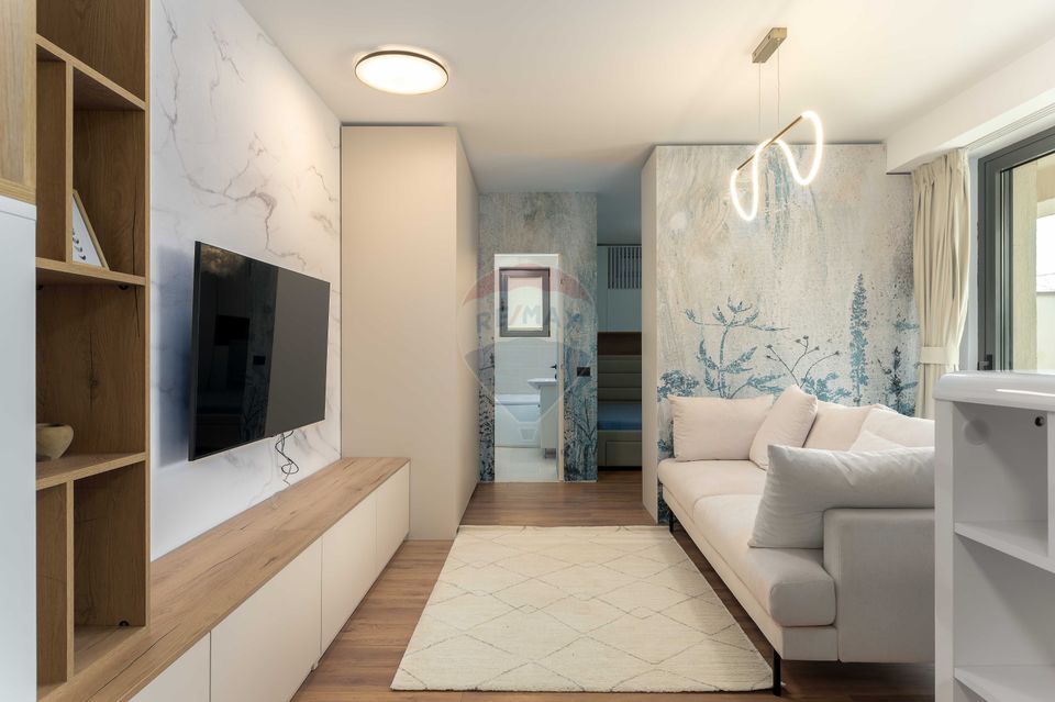 Apartament 2 camere tip studio cu terasă generoasă 50 mp prima locuire