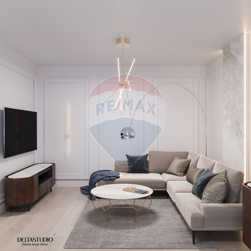 Apartament 2 camere, etaj 3, orientare Vest, Capitolis Residence