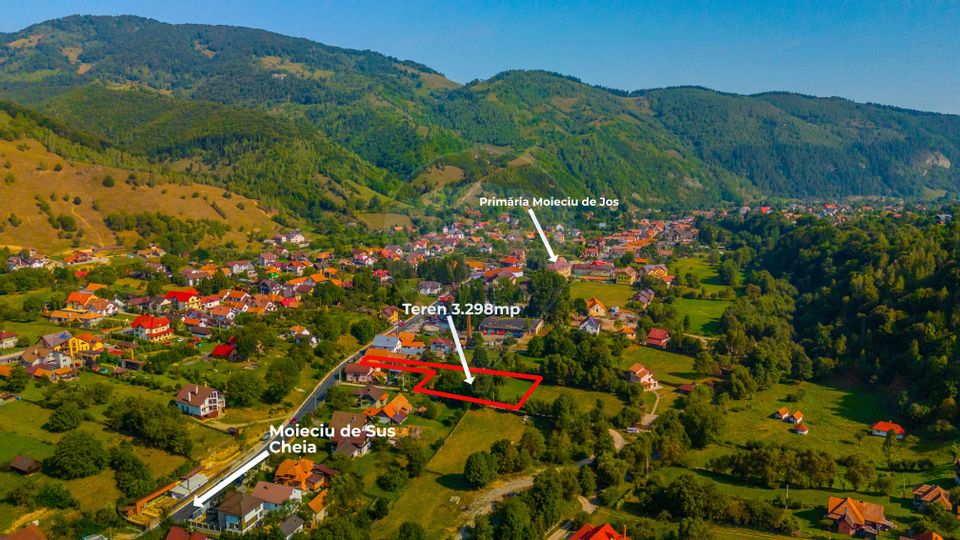 Land 3,298sqm Moieciu de Jos / DN 73