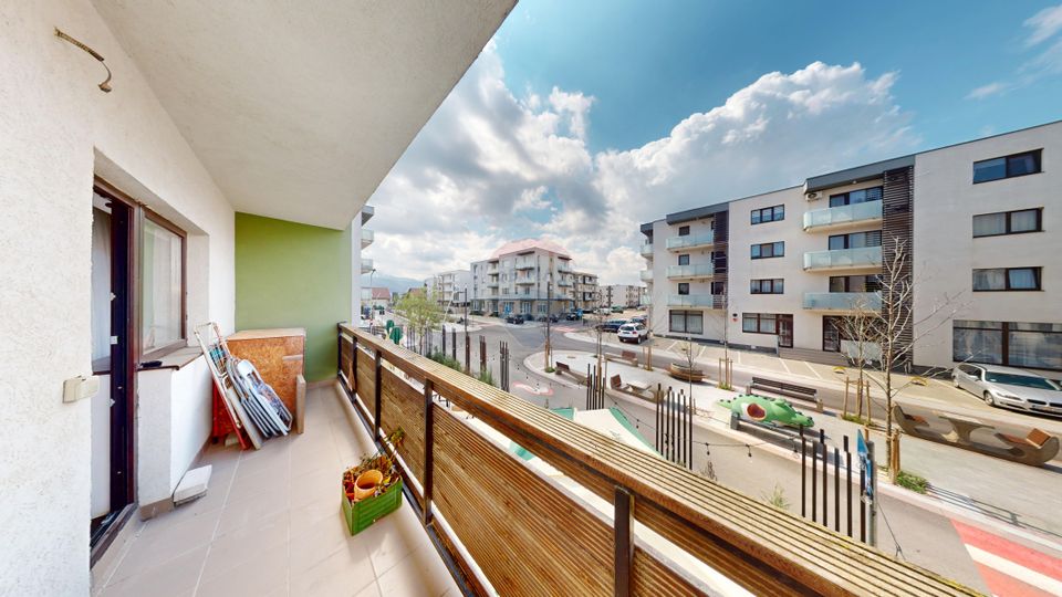 Vânzare apartament 2 camere mobilat utilat complet, Ghimbav jud Brasov