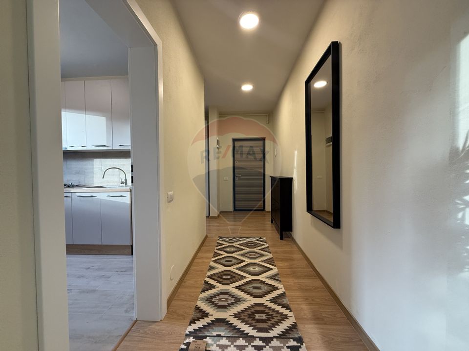 Apartament 70mp, 2 bai, terasa 10mp, garaj subteran