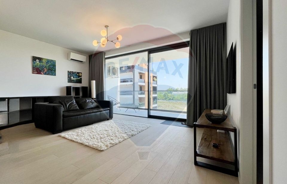 Bright 2-room apartment, in the Gendarmerie - Baneasa area