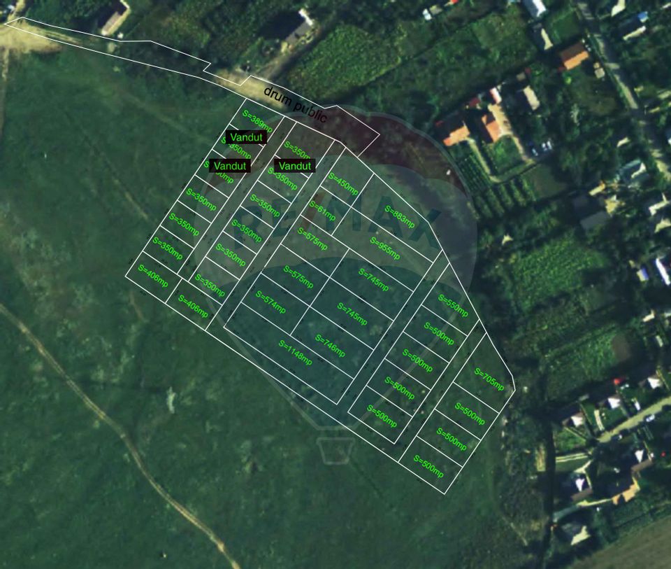 Land 1,000sqm Bacau / Strada Pastorilor