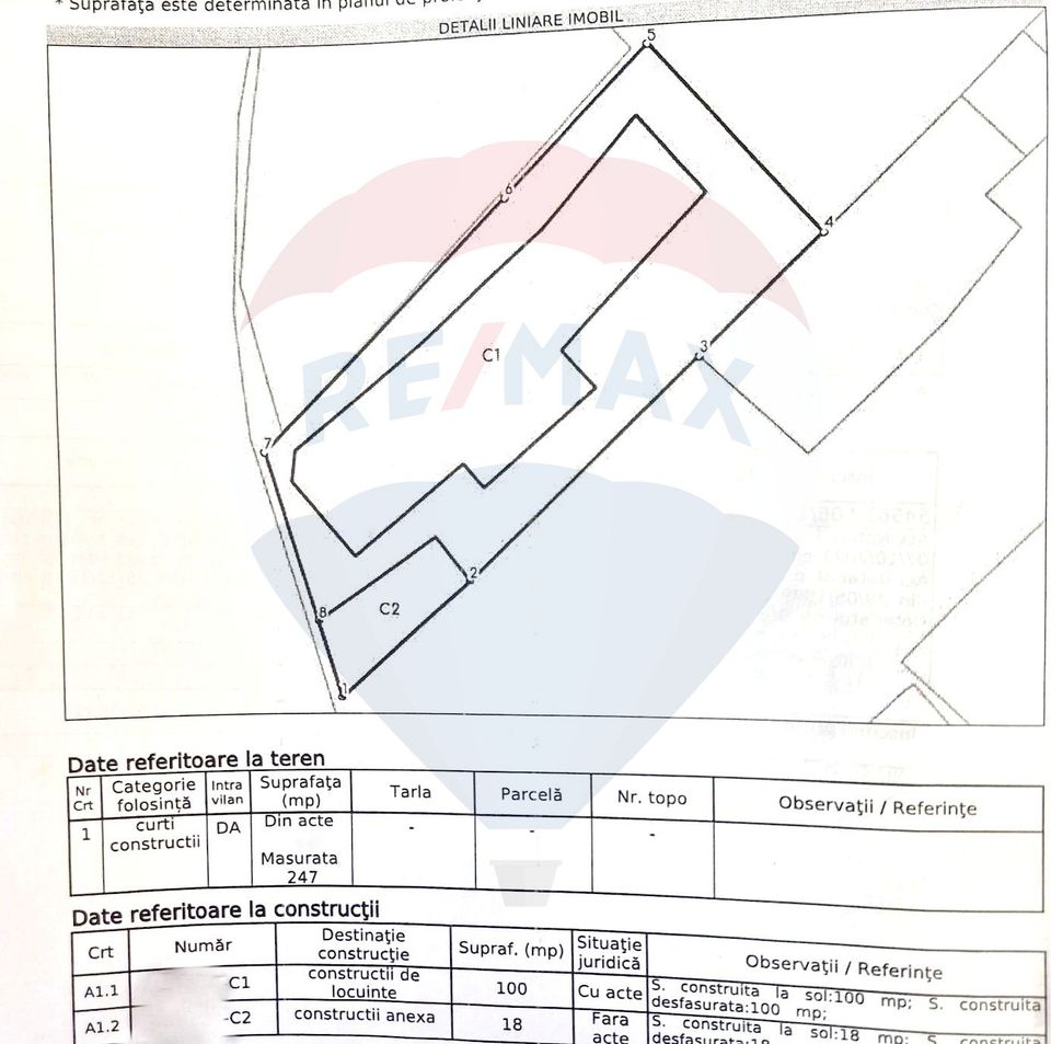 Land 247sqm Strada Sergent Ion Nutu