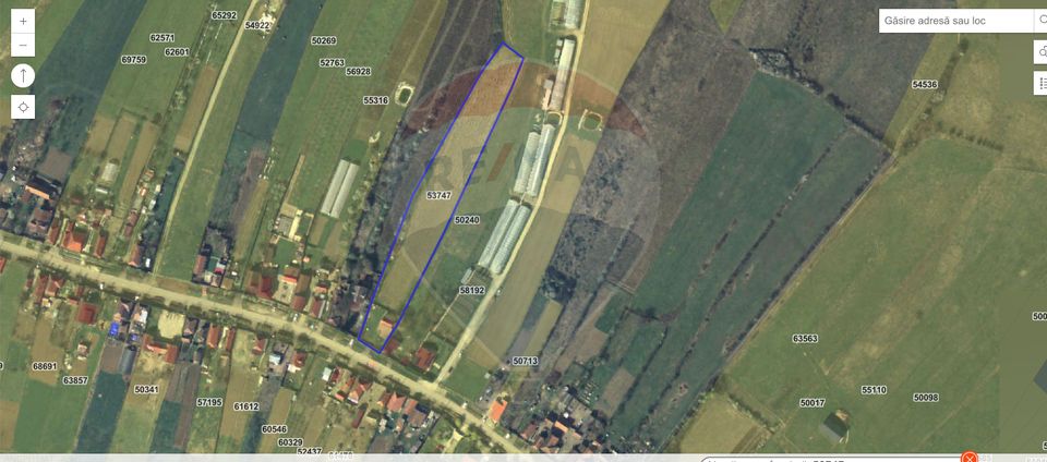 Teren 6,210mp Apateu / Strada Principala