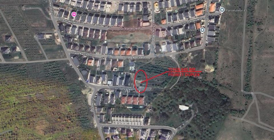 Land 641sqm Cluj-Napoca / Strada Sanzienelor