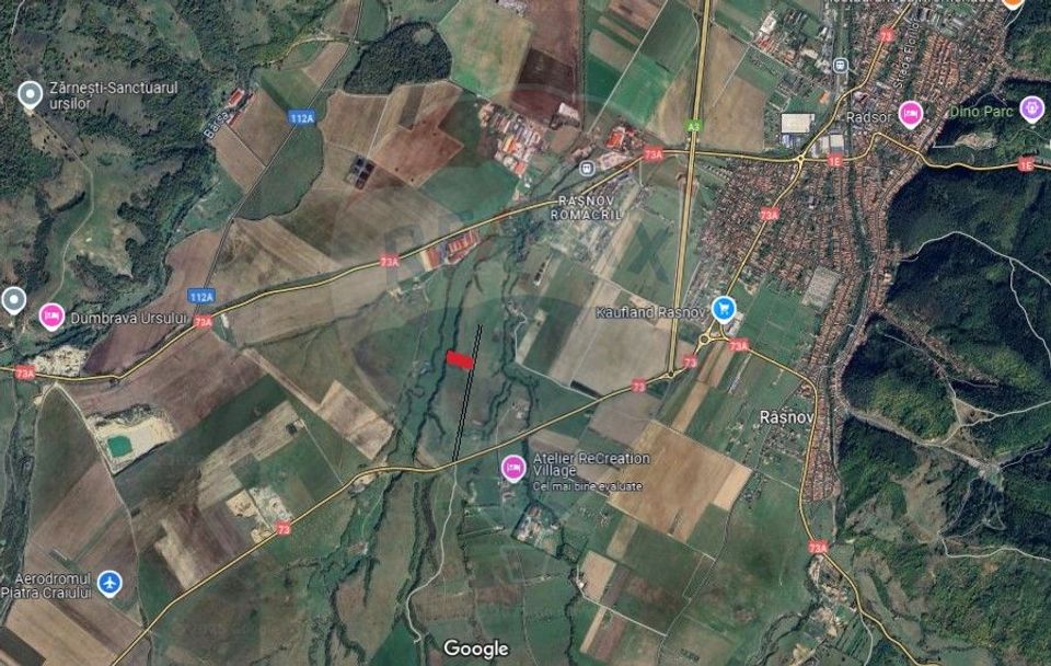 Land 13,000sqm Rasnov / DN 73