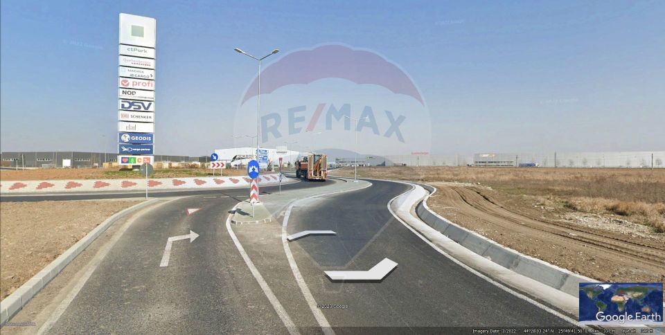 Teren intravilan 93,000mp / Autostrada A1/km 23