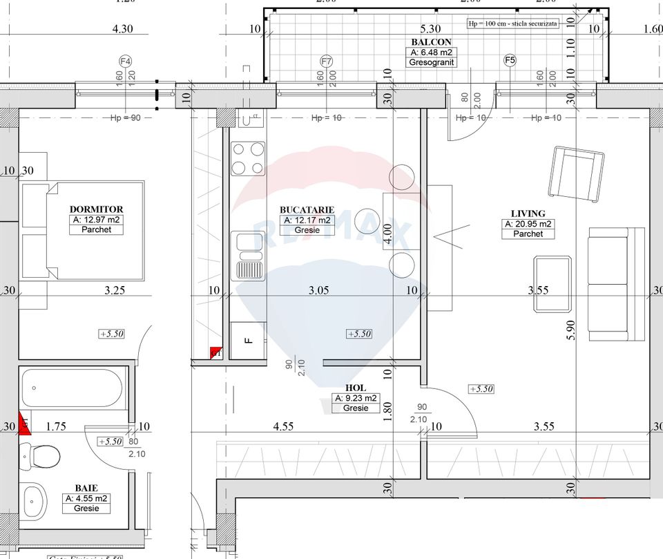 Apartament Premium cu Design inteligent și un spațiu perfect optimizat