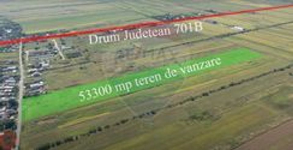 Land 53,295sqm Ciocanesti / Strada str. TUDOR DUMITRU