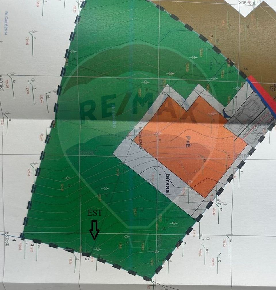 Casa individuala, 5 camere, 60mp terase, teren 750mp,comision 0