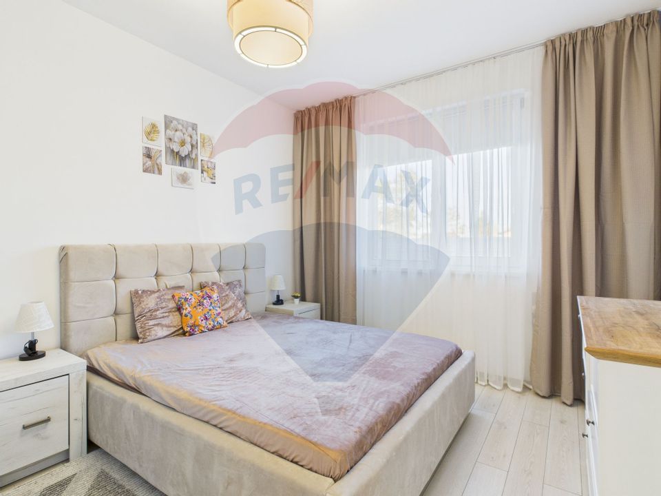 Vilă de vânzare cu 4 camere, frumos mobilata si 500mp teren, Corbeanca