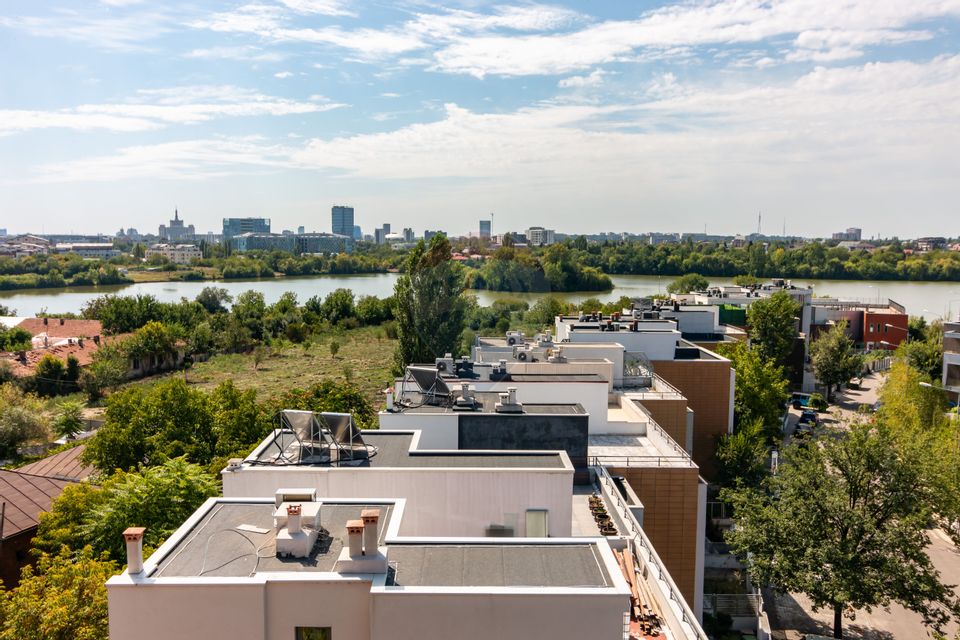 Penthouse vedere panoramica in Green Lake Residence