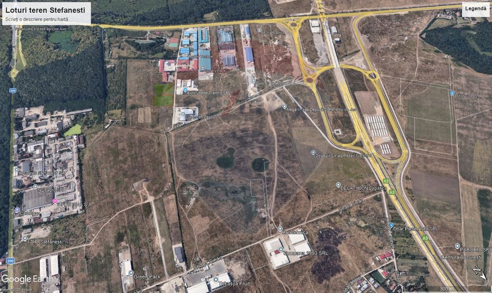 Land 5,800sqm Stefanestii de Jos / Strada Linia de centura