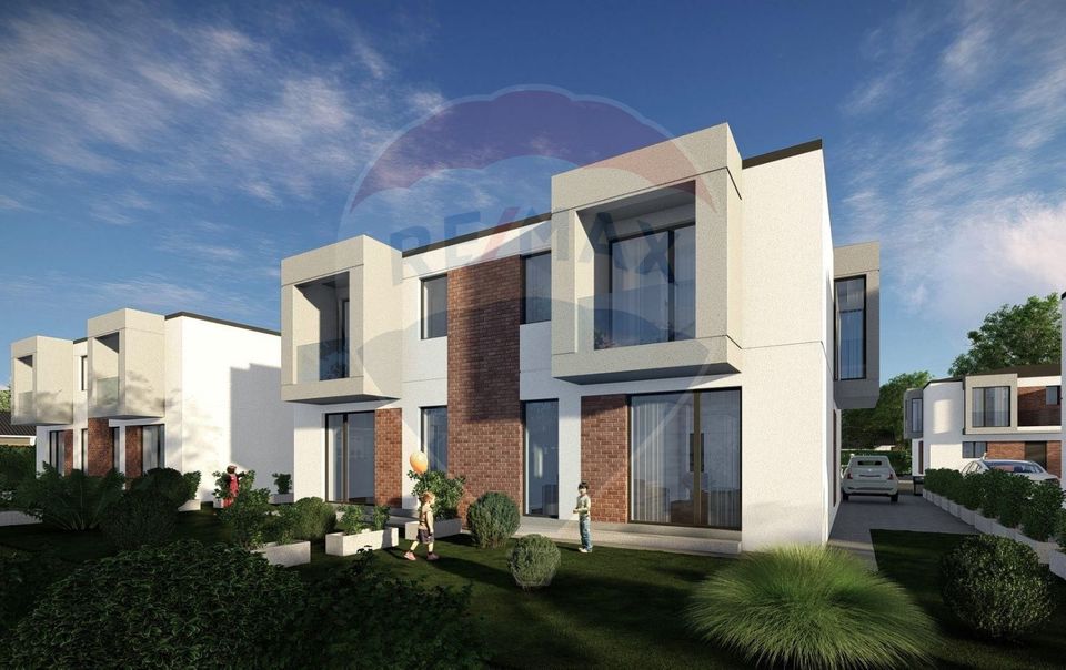 DE INCHIRIAT Casă nouă Tunari | 4 camere | curte proprie | 2 parcări |