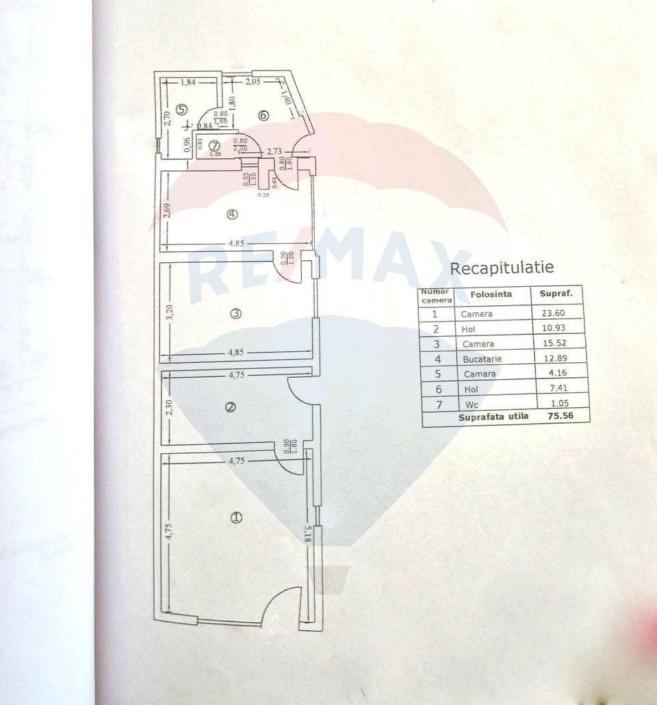 3 room House / Villa for sale, 13 Septembrie area