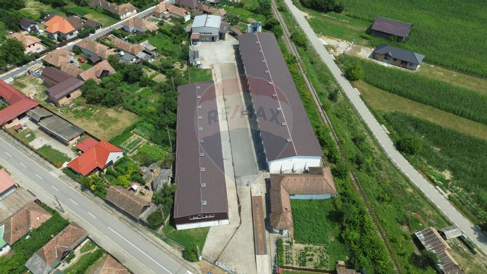 Spațiu industrial de vânzare în Sângeorgiu de Pădure, județul Mureș
