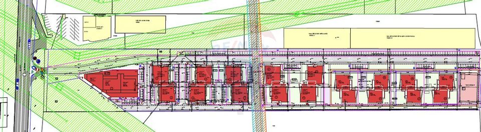 Teren de dezvoltare imobiliară, 2,7Ha,  de vânzare, Oradea, Nufărul