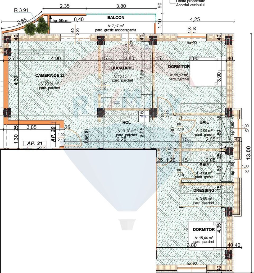 3 room Apartment for sale