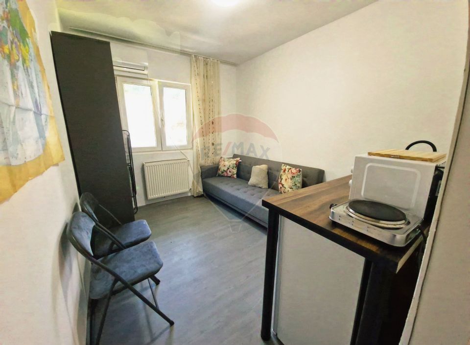 Garsonieră CF3 renovata si utilată complet, etaj 2, zona Vlaicu