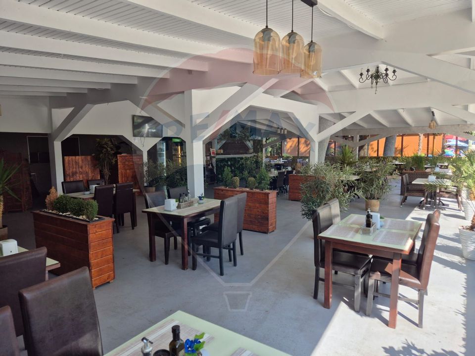 Spațiu comercial restaurant cu terasă de vânzare în  Olimp Constanța