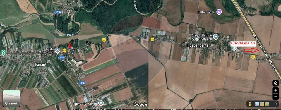 Teren intravilan Olari-Fanari, Prahova