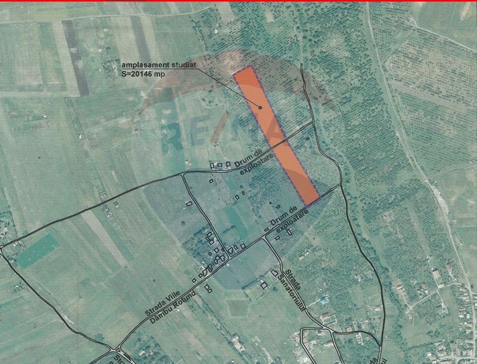 Teren 20.146 mp Dâmbu Rotund (Lomb).Extravilan.Potențial rezidențial