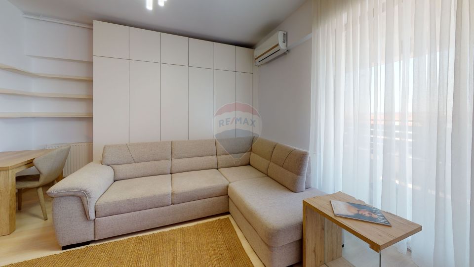 Apartment 2 rooms for rent - underground parking included - Pipera