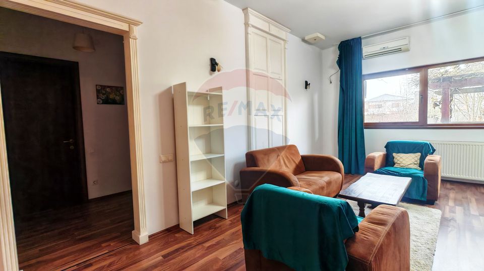 Apartament de inchiriat cu 2 camere si curte I Otopeni