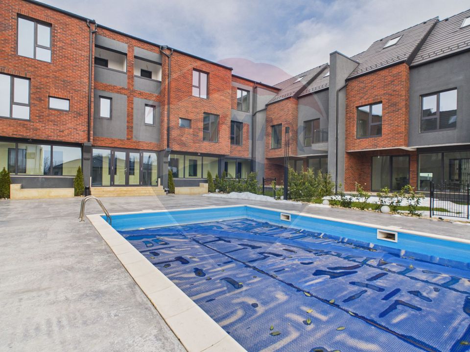 De vanzare| Apartament 3 camere nemobilat si 2 terase| Nobil Residence